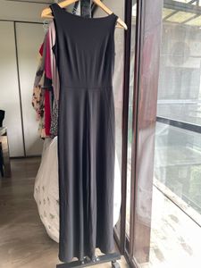 Sleeveless Black Maxi Dress
