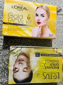 L'Oreal & Lotus Herbals Facial Kits
