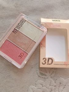 Highlighter And Eyeshadow Pallate