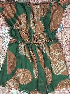 Boho Fit And Flare Mini Dress