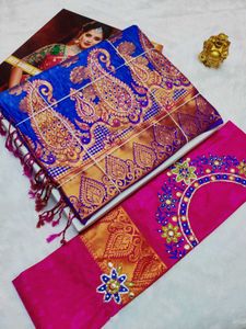 *grand bridal stone work samuthirika Sarees