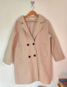 Long Blazer Cream Colour