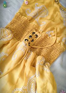 Embroidered Midi Frock