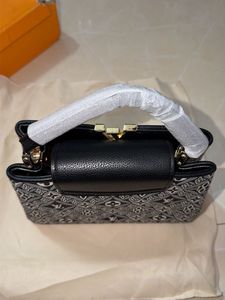Louis Vuitton Capucine Handbag with sling belt