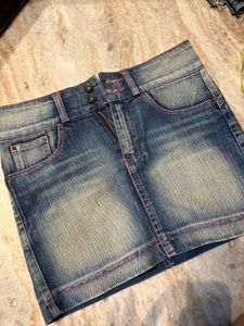 #Under299 - Retro Denim Skirt