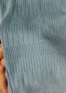 Cute bow Light Blue top