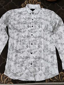 Floral Button-Down Shirt