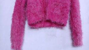 Y2k Pink Cardigan