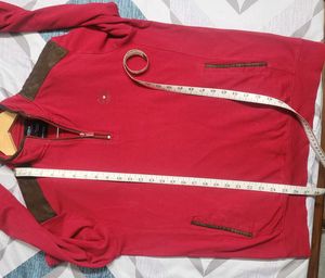 Octave Red Pullover