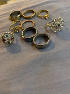 9 Combo Rings Sale At Just 100rs