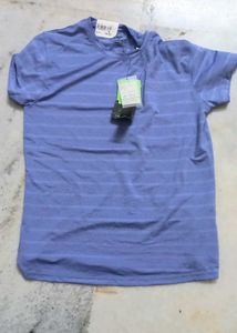 Light Blue Striped T-Shirt - New with Tags