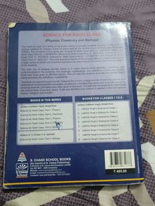 9th Grade Science Textbooks