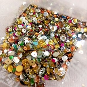 Mix Stone And Chamki Material Combo 130 gm