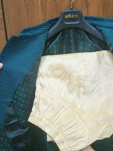 Stylish Teal Sherwani Jacket