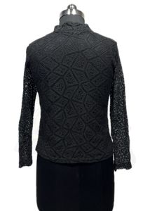 Elegant Black Lace Top