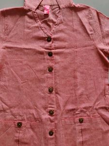 Casual Button-Down Shirt Dress