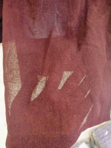 Vintage Burgundy Blazer with White Collar