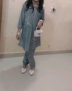 Embroidered Kurta Set