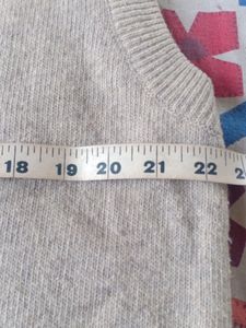 Uk Bought Men Half Sweater In Pristine Condition Size 40cm