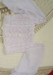 Elegant lavender top it is so pretty