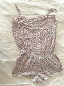 Playsuit With Side Pockets
