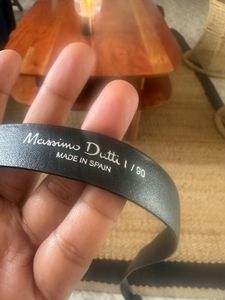 Massimo Dutti Leather Belt