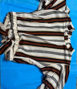 Striped Casual Pants