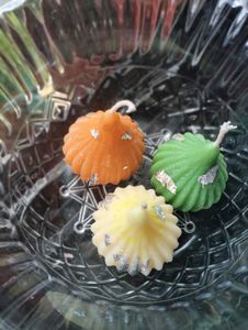 Modak Shaped Candles Set 3