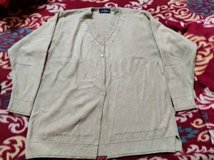 Beige Cardigan