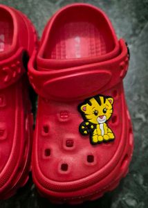 Red Tiger Clogs For Kids Infant
