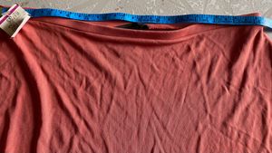 Banana Republic Coral Ruffle Hem Skirt - Size S