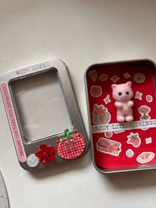 Calico Cat Tin Box