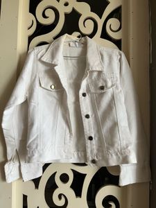 White Denim Jacket