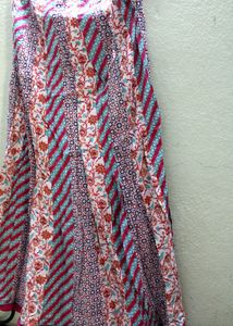 Multicolor Long Skirt