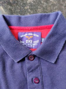 5xl-DXI Stylish Purple Polo Shirt