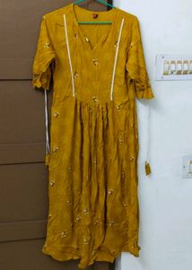 Mustard Dress