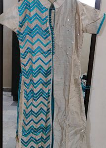 Green Kurta Set For Women