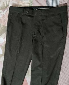 John Player Men Brown Viscose Slim fit Trouser