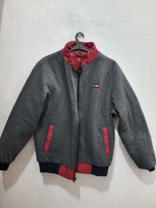 Reversible Jacket (Burgandy &amp; Grey)