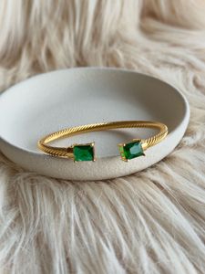 Emerald Anti Tarnish Bracelet