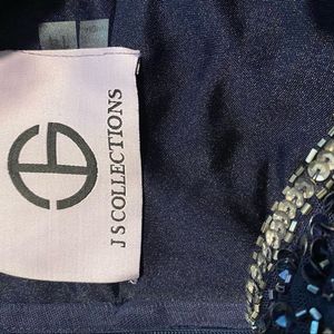 Elegant Navy Blue Maxi Dress