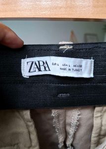 Zara Chino Shorts - Neutral Tan