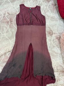 Burgundy Maxi Dress