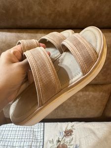 Original Beige Bata Comfit Sandals