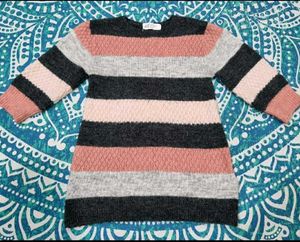 Striped H&M Sweater Dress