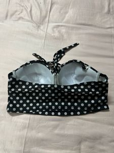 Polka Dot Bikini Top