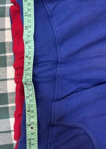 Blue And Pink Casual Sweatpants