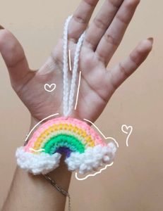 Crochet Rainbow Charm 🌈✨