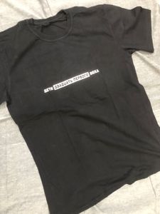 Graphic Print Black T-Shirt Size XXL