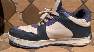Blue &amp; White Kids Shoes – Size 5